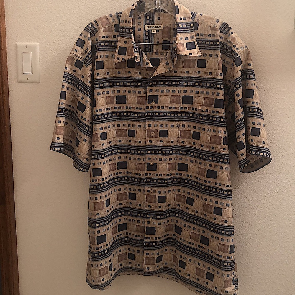 BURMA o BIBAS men’s short-sleeved shirt